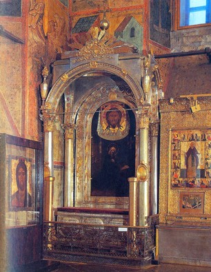 Сень над ракой митрополита Ионы.XIX век